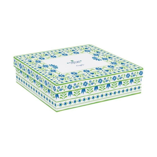 Easy Life - FLOWERS GARDEN 12PC COFF.CUP&SAUCER SET 100ML W/BOX , FLOG