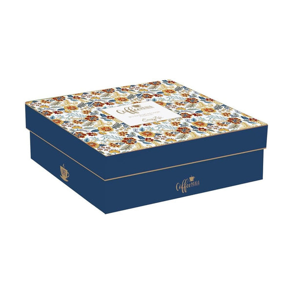 Easy Life - PAISLEY ABUNDANCE 12PC COFF.CUP&SAUCER SET 100ML W/BOX , ABUN