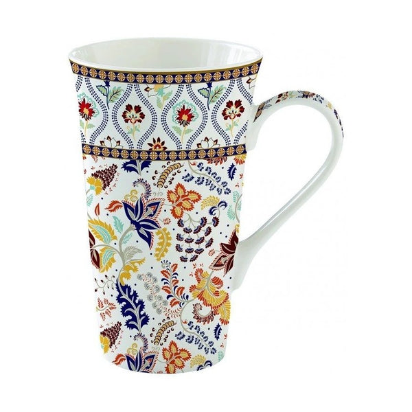 Easy Life - PAISLEY ABUNDANCE MUG FINE CHINA 600ML W/BOX , ABUN