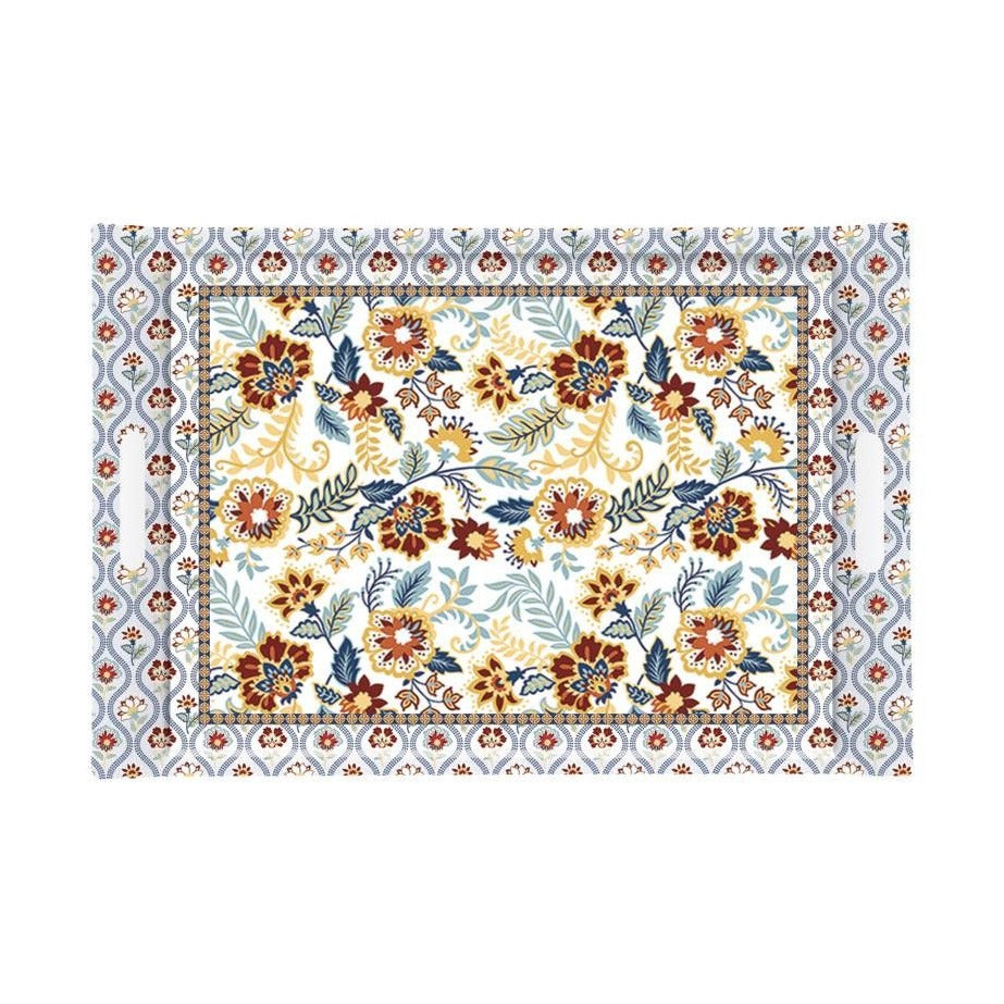 Easy Life Paisley Abundance Melamine Tray 49 x 34 cm - Serving Platter