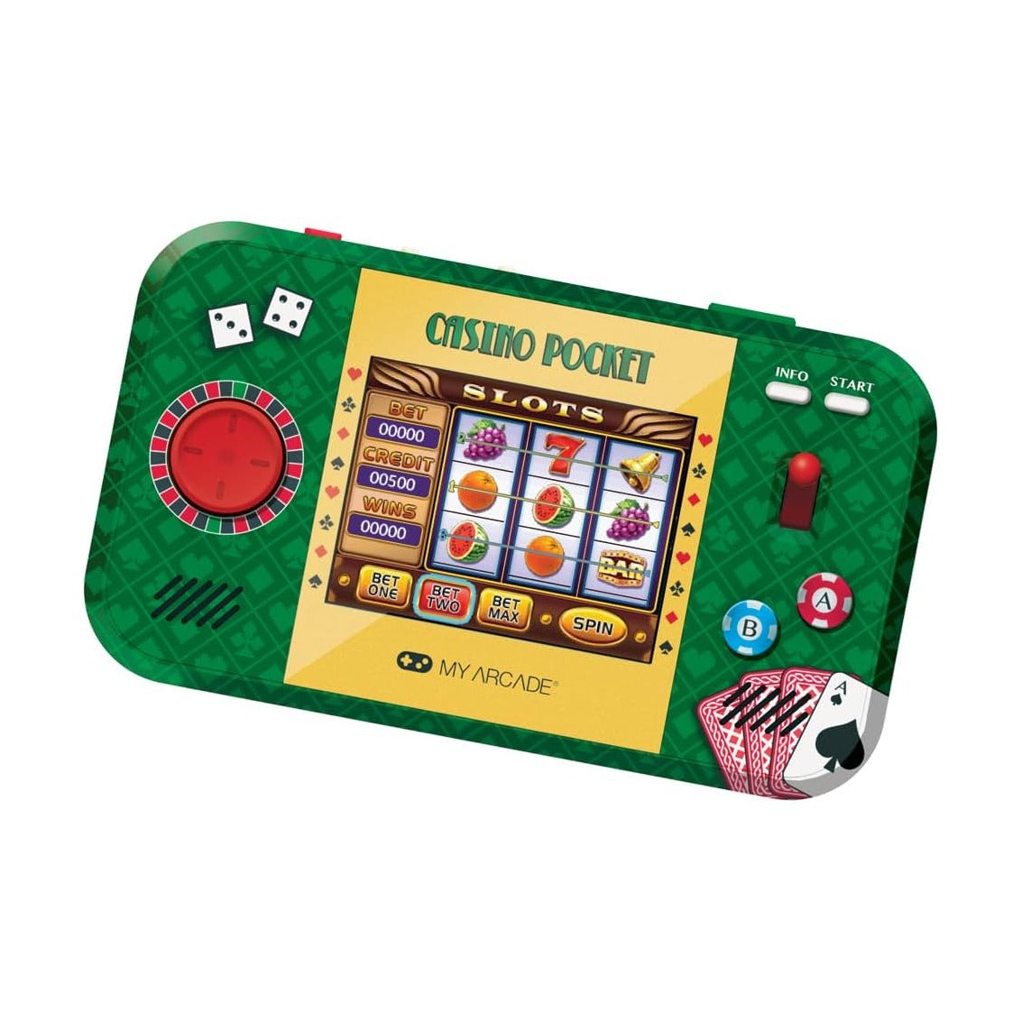 My Arcade VIDEO GAME - CASINO POCKET CASINO PORTABLE GAMING
SYSTEM