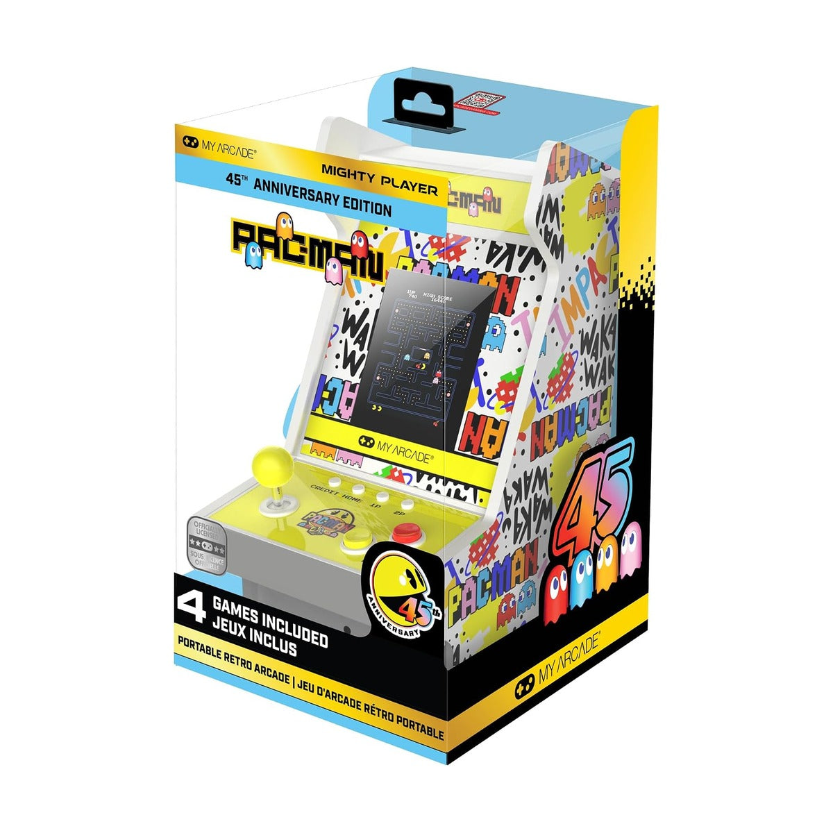 My Arcade Video Game - Mighty Player Pac-Man 45Th
Anniversary Portable Arcade