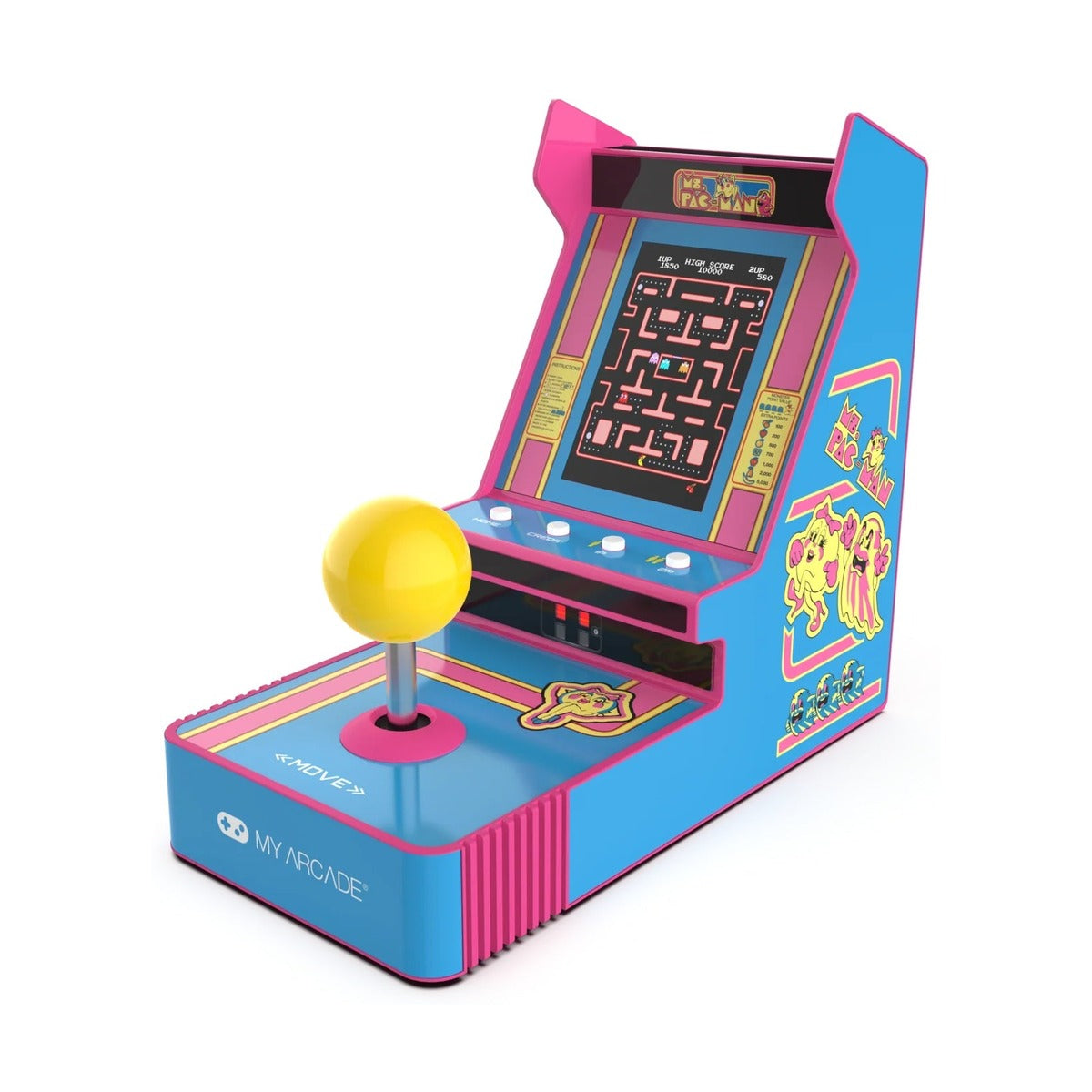My Arcade Video Game - Ms.Pac-Man Portable Retro Arcade