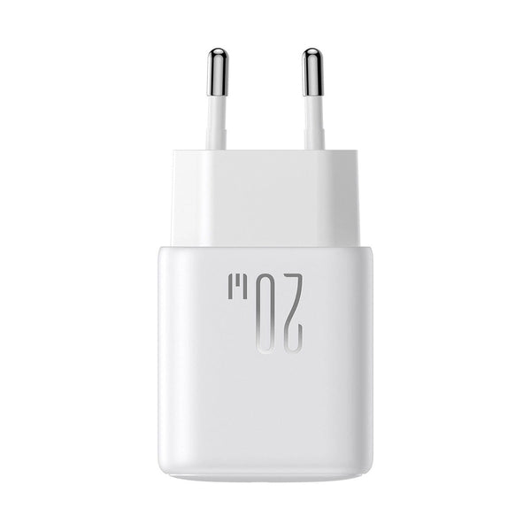Joyroom - PD 20W Charger - White (UK) USB-C to L + Cable 1m - White