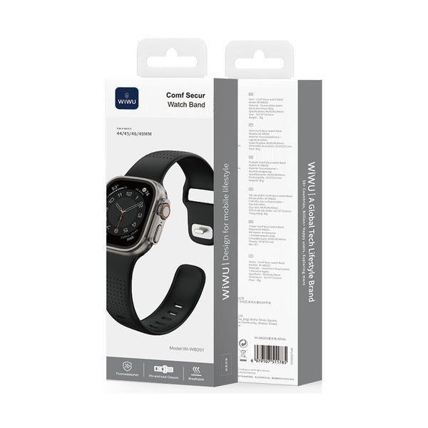 Wiwu - Comf Secur Watch Band - Black
