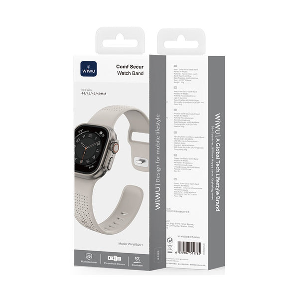 Wiwu - Comf Secur Watch Band - White
