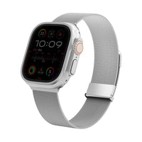 Wiwu - مراجعة MagFlex: سوار Apple Watch المصنوع من الفولاذ المقاوم للصدأ المغناطيسي الذي يغير كل شيء - فضي
