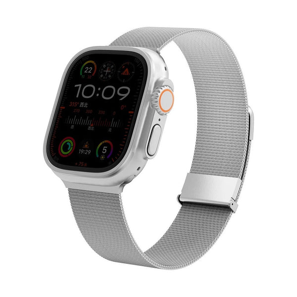 Wiwu - MagFlex Review: The Magnetic Stainless Steel Apple Watch Band That Changes Everything - SILVER