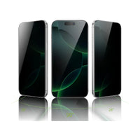 Green Lion Compatible with iPhone 17 Pro Glass,3D Pv-Pet Pro Full Curved Screen Protector - Black