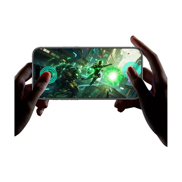 Green Lion Compatible with iPhone 17 Pro Glass,3D Pv-Pet Pro Full Curved Screen Protector - Black