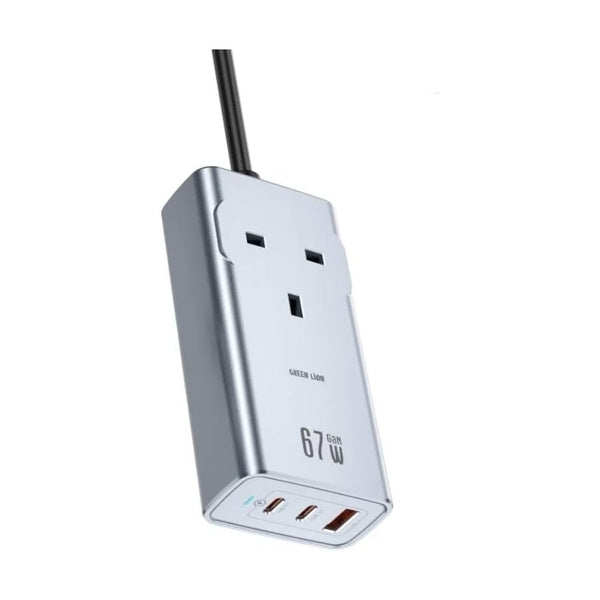 Green Lion 67W Ganpremium Ac Socket - Gray