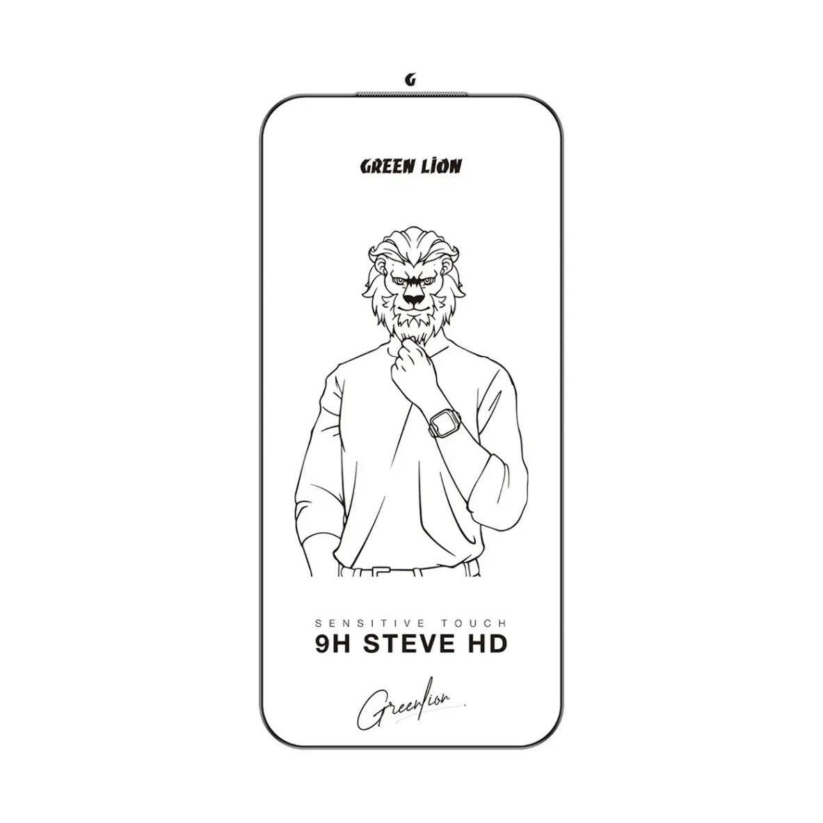 Green Lion 9H Steve Hd Screen Protector For Iphone 17 Pro - Clear