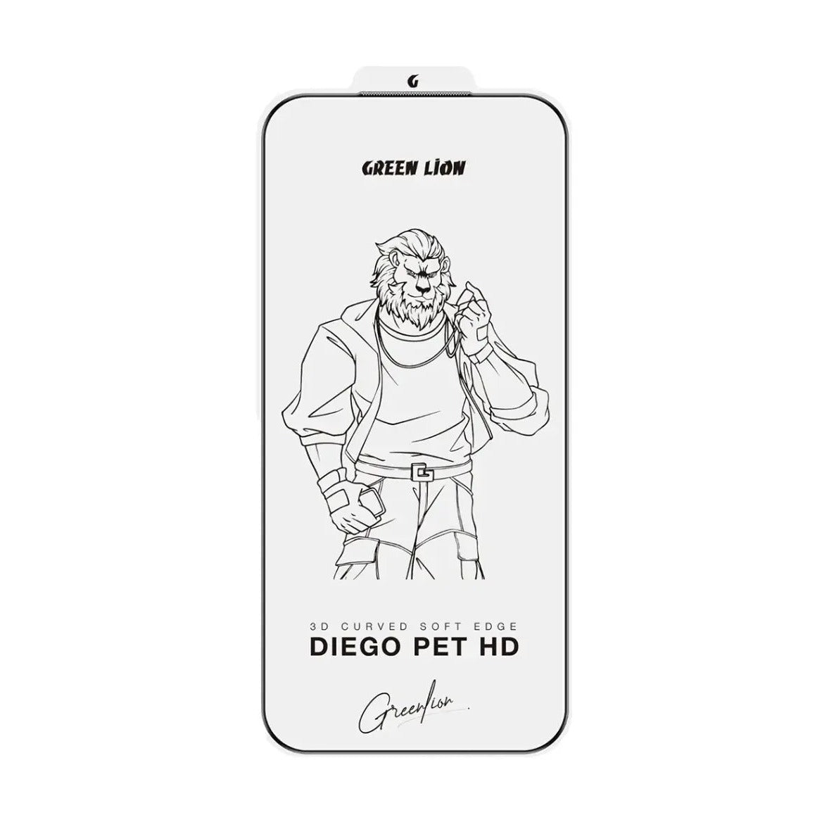 Green Lion Diego Pet HD Screen Protector For iphone 17 Pro Max - Clear