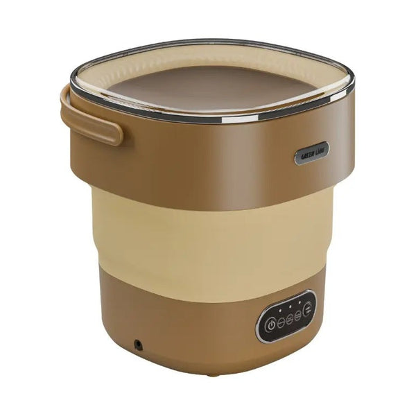 Green Lion Fold Wash Mini Washing Machine 13L - Khaki