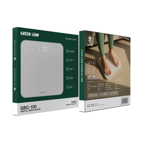 Green Lion GBC-100 Digital Body Scale - White