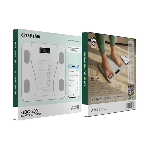 Green Lion GBC-200 Smart Body Scale - White