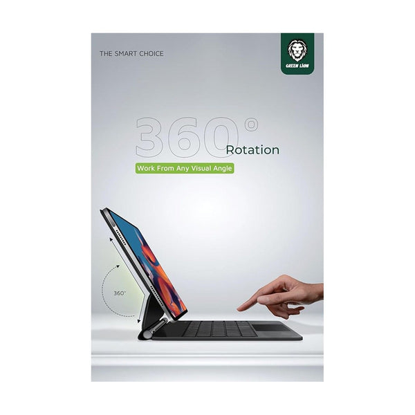 Green Lion Magic Keyboard For Ipad 10Th Generation ( 2022 ) 500 mAh - Black