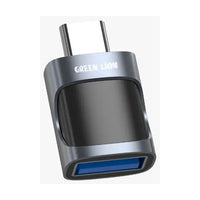 Green Lion OTG Adapter USB-A To USB-C USB 2.0 - Black