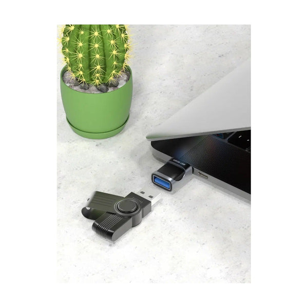 Green Lion OTG Adapter USB-A To USB-C USB 2.0 - Black