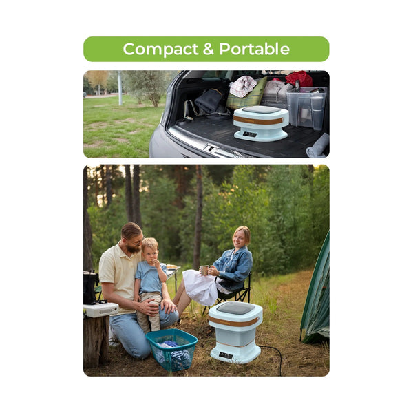 Green Lion Portable 6L Washing Machine - Blue