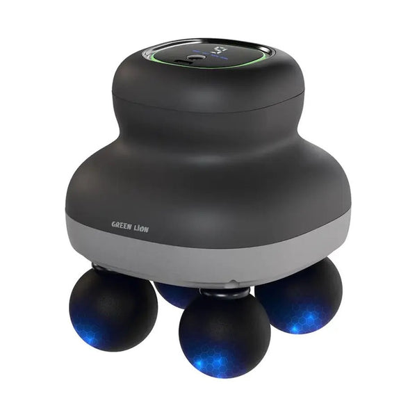 Green Lion Quad Force Body Massager - Black