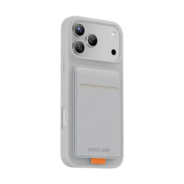 Green Lion Regal Magsafe Case For iPhone 17 Pro - Silver