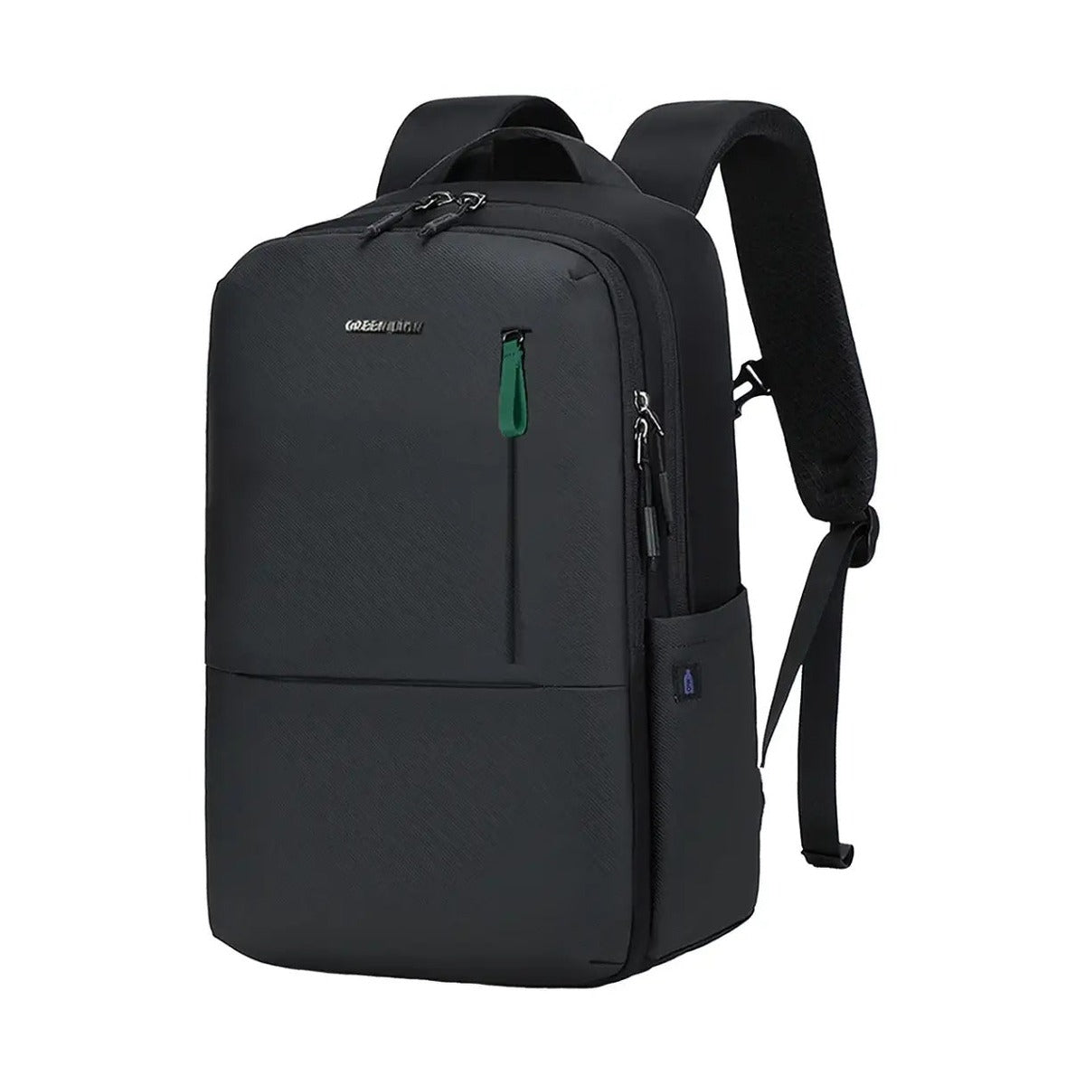 Green Lion Smithfield Laptop Backpack - Black
