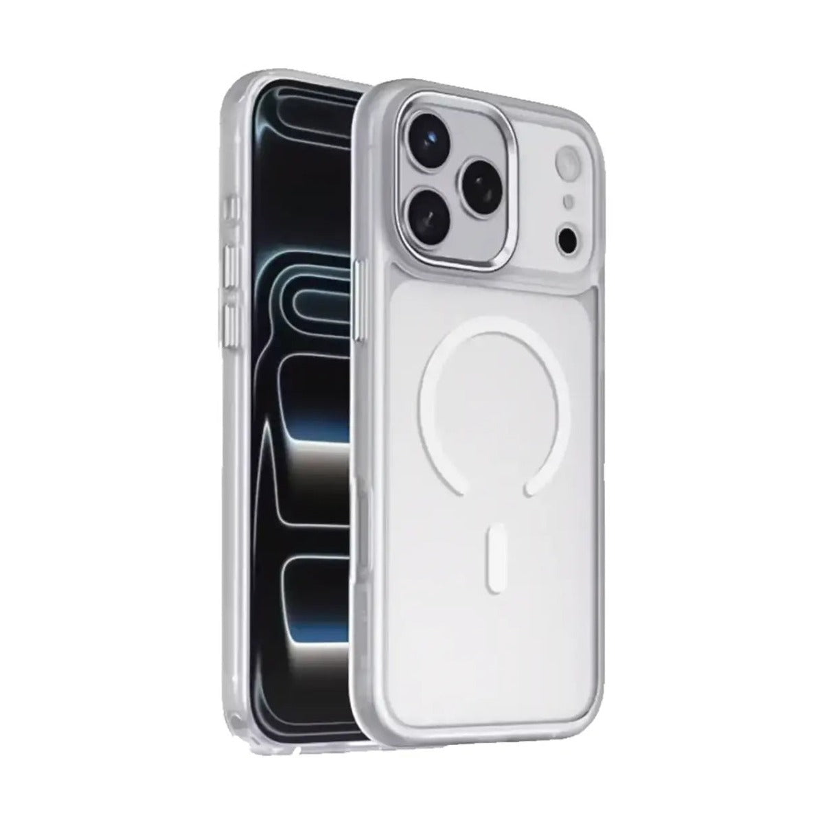 Green Lion Titan Magsafe Case For iPhone 17 Pro Max - Silver