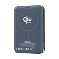 Green Lion Wellington 10000Mah Magsafe Power Bank PD 35W - Blue