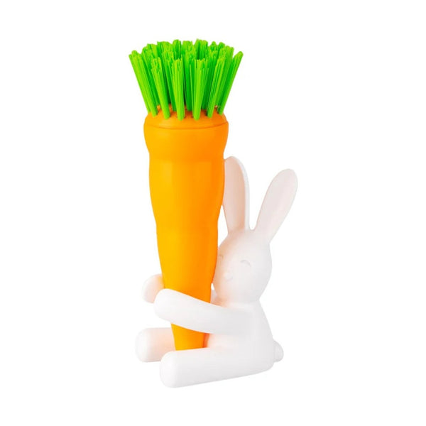 Balvi Dish brush,Bunny,white/orange