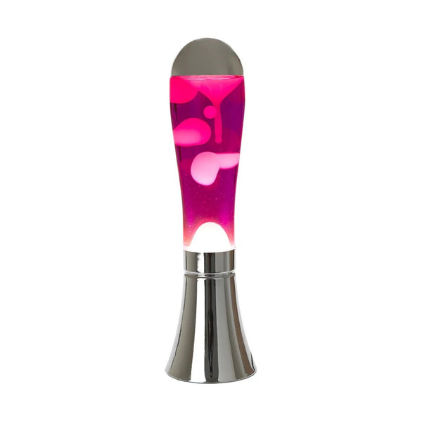 Balvi Lava lamp,Magma,silver/pink,aluminium