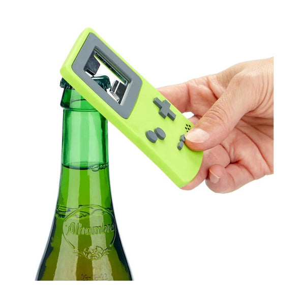 Balvi Bottle opener,Start Game,green,magnetic,plastic