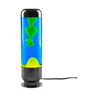 Balvi Lava lamp,Capsule,blue/lime,aluminium