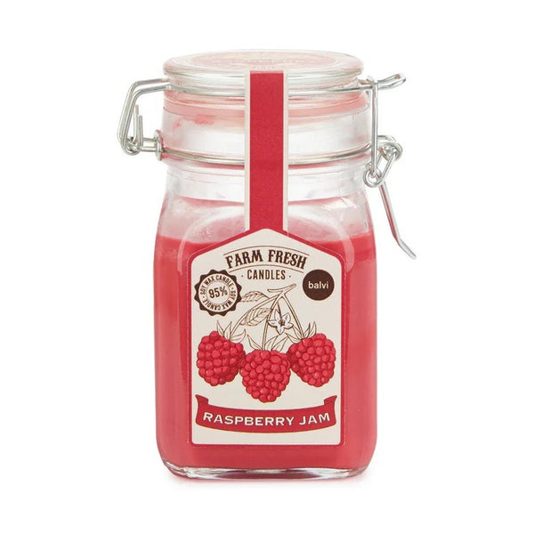 Balvi Scented candle,Farm Fresh,raspberry,wax/glass