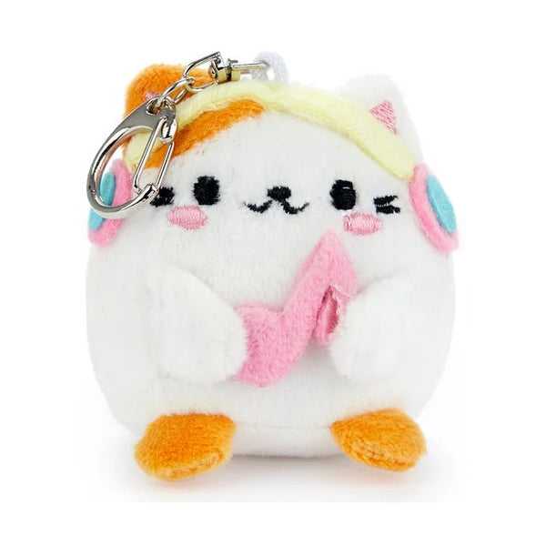 Balvi Keyring,Fluffy Kawaii Melody,white