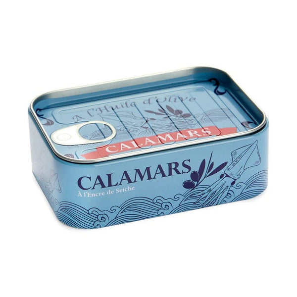 Balvi Snack fork,Calamars,x6,metal box,tin
