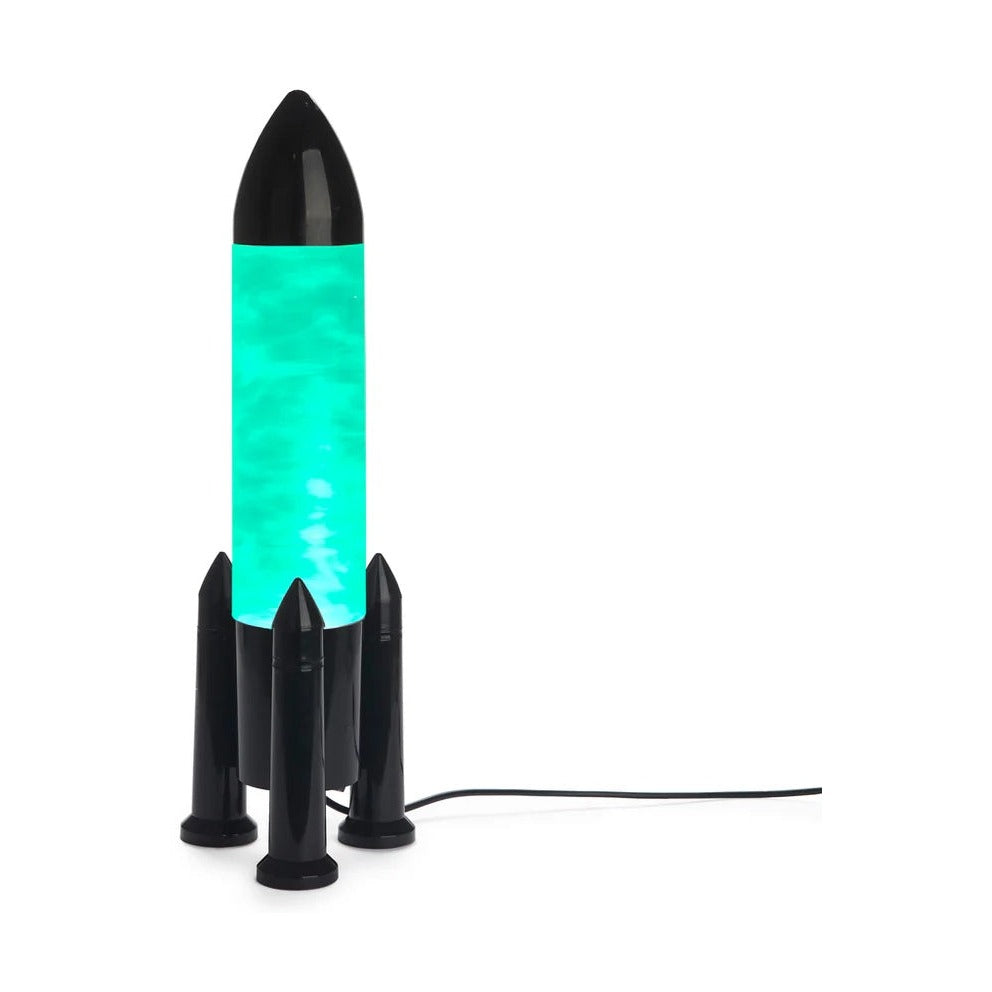 بالفي مصباح صاروخ - أسود LED مع كابل USB 5V/1A
