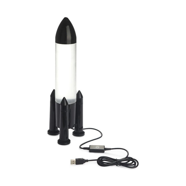 Balvi Lamp,Rocket,Black,LED,USB cable 5V 1A incl.