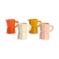 Balvi Espresso cup set,Moka Caramel,assorted colours