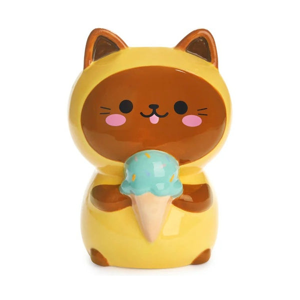 Balvi Coin bank,Kawaii Minty,yellow,ceramic
