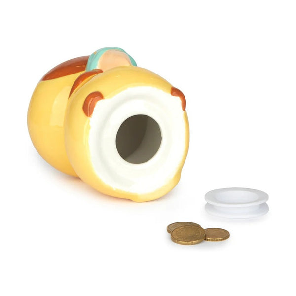 Balvi Coin bank,Kawaii Minty,yellow,ceramic