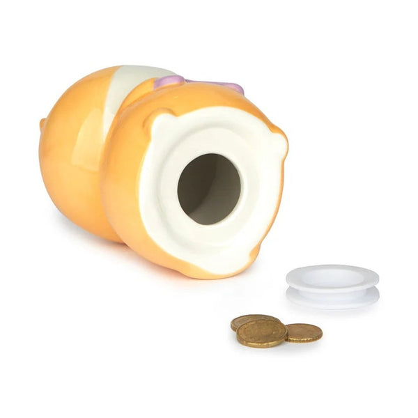 Balvi Coin bank,Kawaii Gamer,orange,ceramic