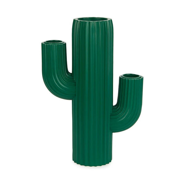Balvi Candle holder,Cactus,green,resin