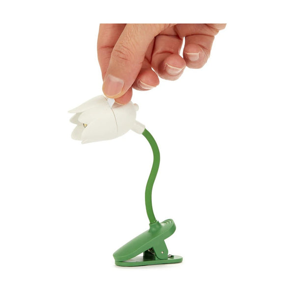Balvi Book light,Tulip,white,plastic
