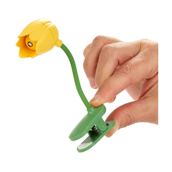 Balvi Book light,Tulip,yellow,plastic