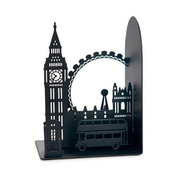 Balvi Bookend,London,black,metal