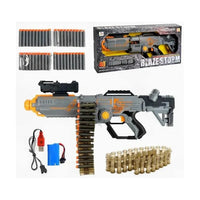 Blaze Storm - Soft Bullet Gun With 40Pcs Bullet / 30Pcs Shell Case / 7.4V