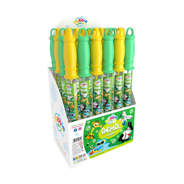 Bubble World - Animal Bubble Wand 120Ml