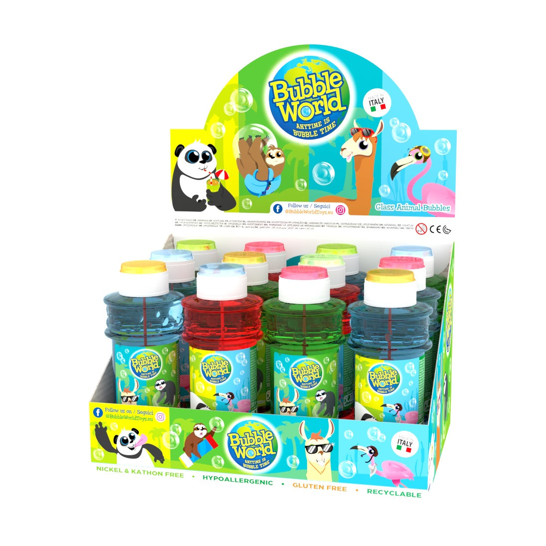 Bubble World - Glass Animal Bubbles 300Ml