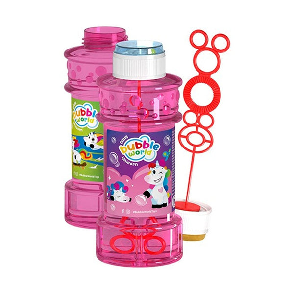 Bubble World - Glass Unicorn Bubbles 300Ml